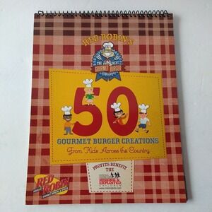 Red Robin Kids Cookbook – 50 Gourmet Burger Creations (2007 Spiral‑Bound)